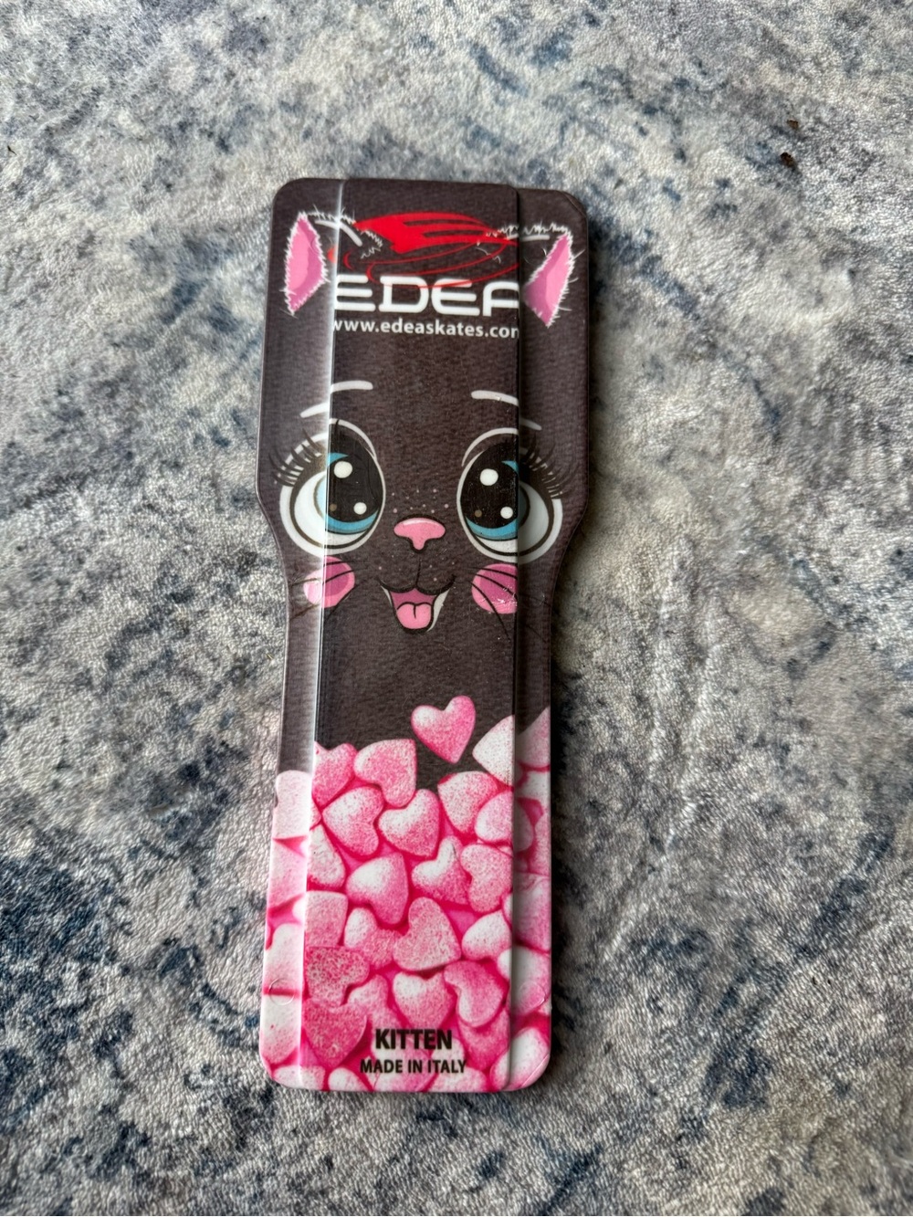 EDEA Kitty Figure Skating Spinner - Pink Heart Cat Design